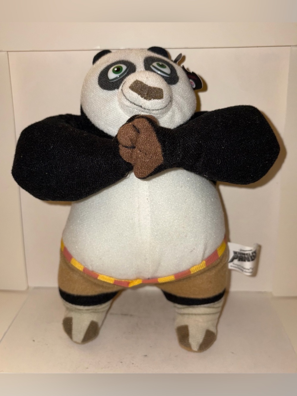 Dreamworks Kung Fu Panda Po Plush Stuffed Animal 9 Inches Tall NWT